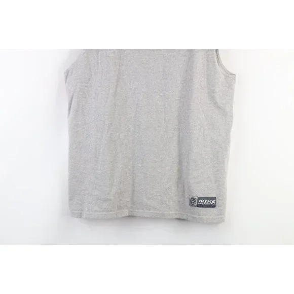 Vintage Nike Basketball Mens Large Travis Scott Center Swoosh Sleeveless T-Shirt - Picture 3 of 9